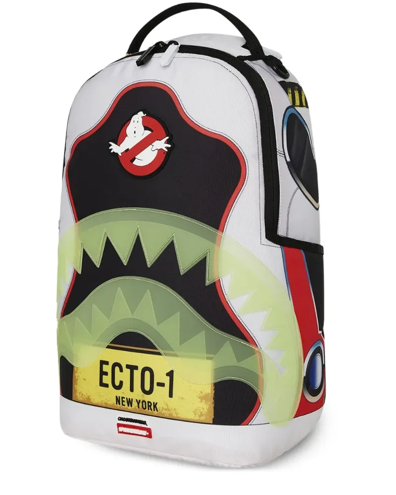 Sprayground x Ghostbusters Ecto-Shark Rucksack - Weiß Weiß