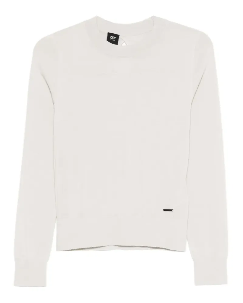 AlphaTauri round-neck knit top - Nude Nude