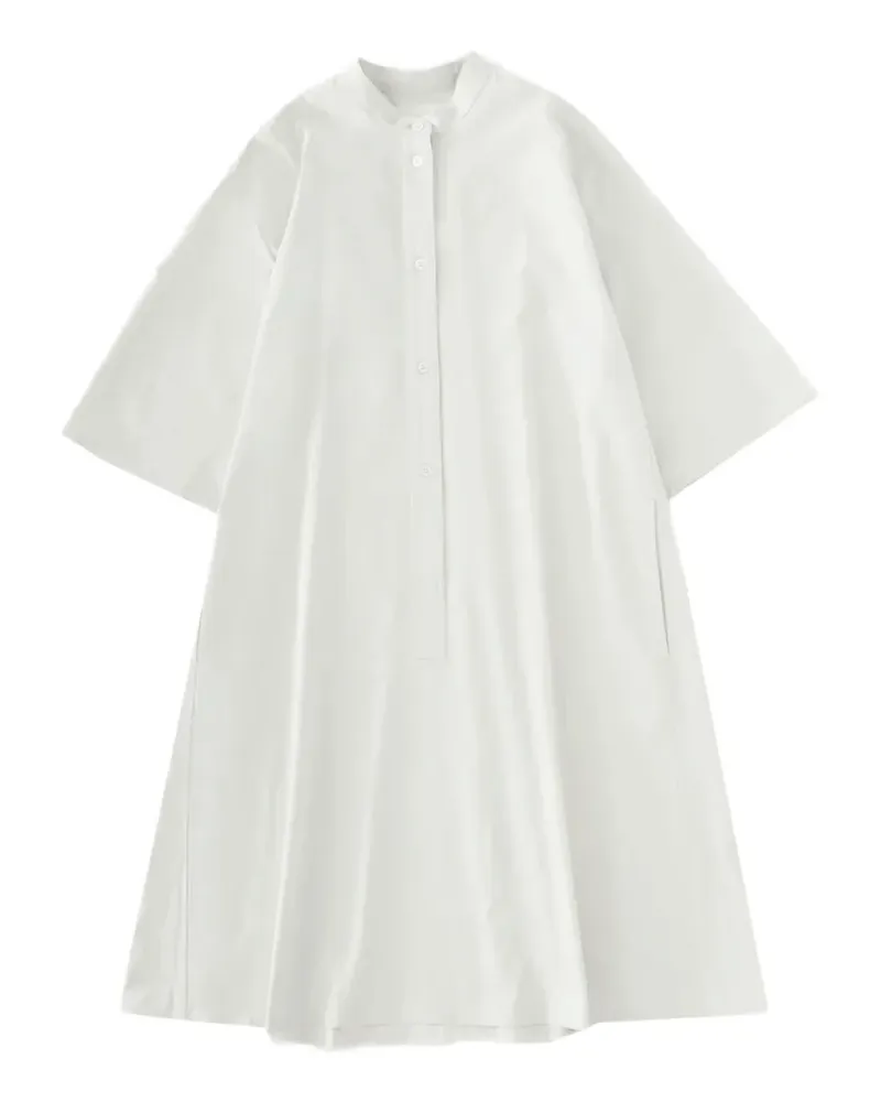 Studio Nicholson Bloch midi dress - Weiß Weiß