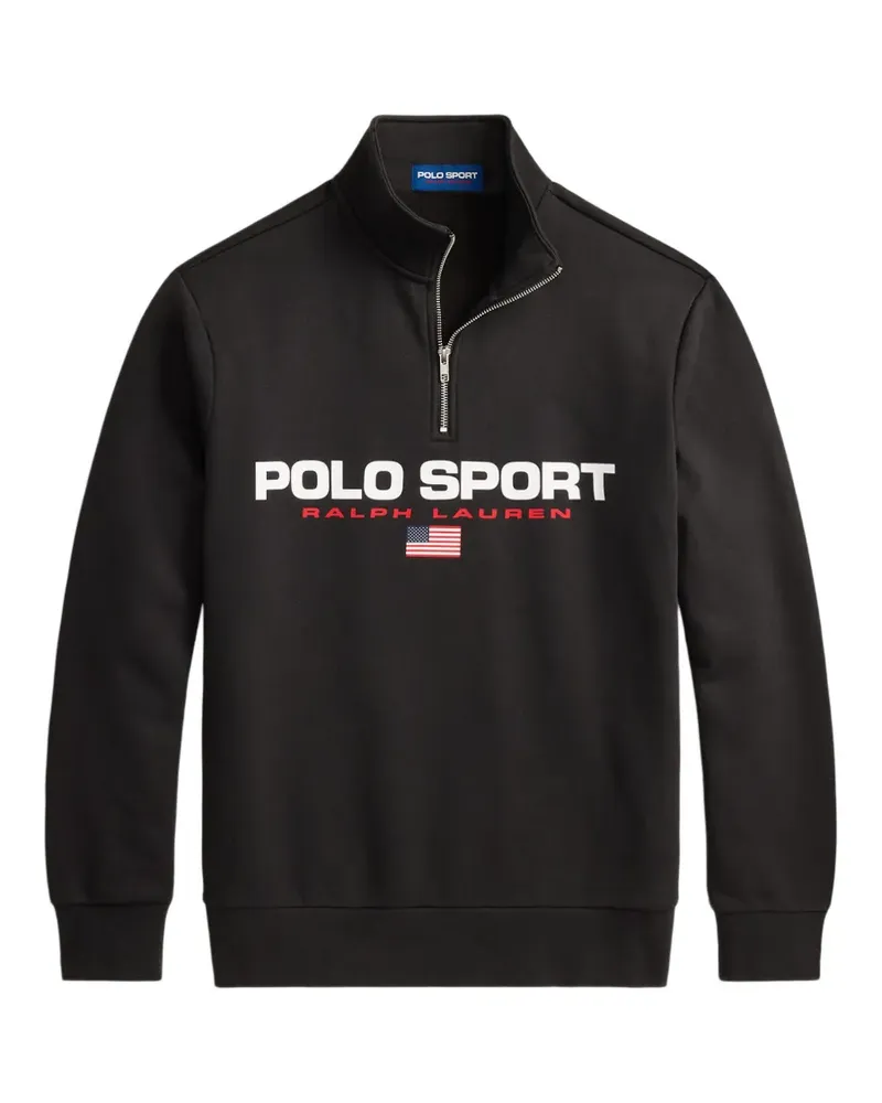 Ralph Lauren Sweatshirt mit Logo-Print - Schwarz Schwarz