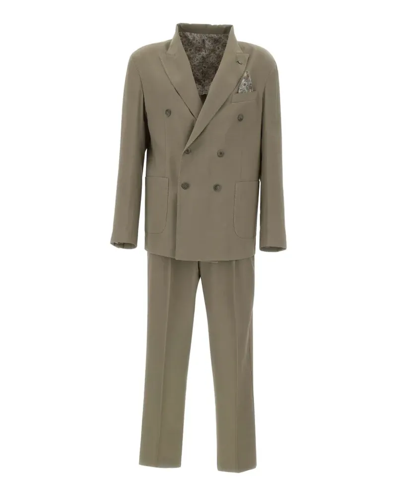 BOB double-breasted suit - Grün Grün