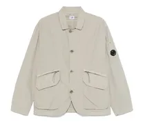 Blazer mit Linsen-Detail - Grau