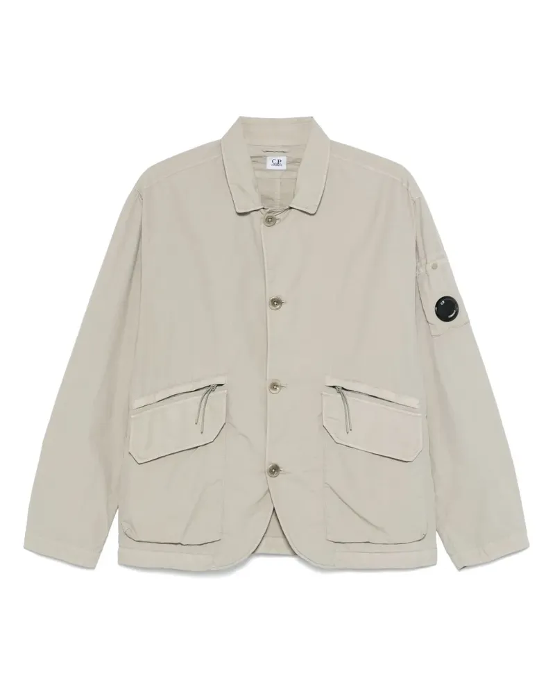 C.P. Company Blazer mit Linsen-Detail - Grau Grau