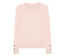 T-Shirt mit rundem Ausschnitt - Rosa