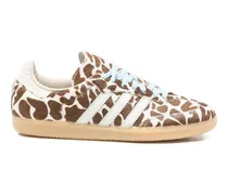 Samba Sneakers mit drei Streifen - Nude
