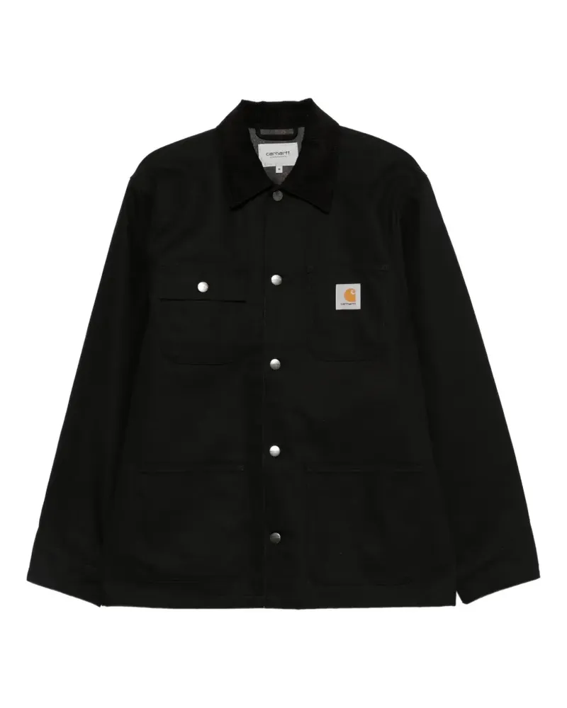 Carhartt WIP Michigan logo-patch jacket - Schwarz Schwarz