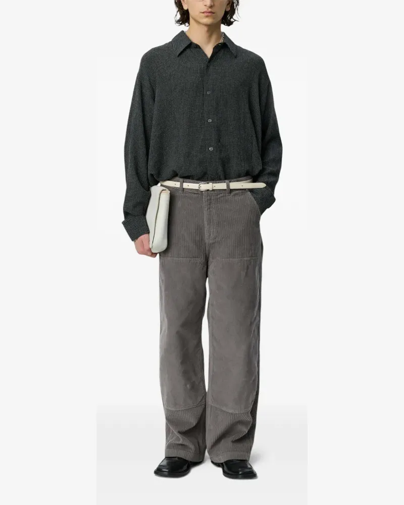 Mfpen double-knee corduroy trousers - Grau Grau
