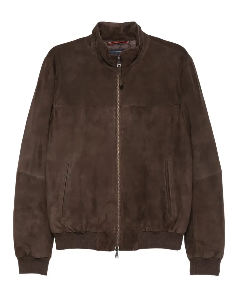 Mabrun Bomberjacke aus Wildleder - Braun Braun