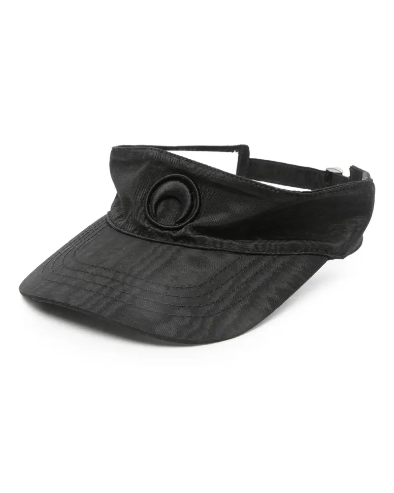 Marine Serre black cap - Schwarz Schwarz
