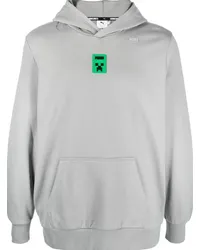 Puma Hoodie mit Logo-Patch Grau