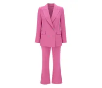 Doppelreihiger Anzug - Rosa