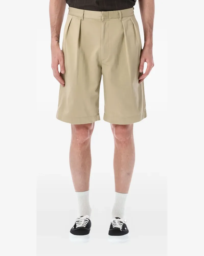 nanamica Shorts mit Falten - Nude Nude