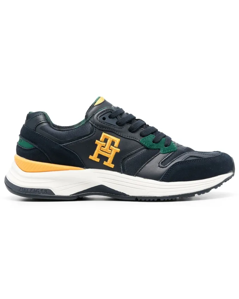 Tommy Hilfiger Sneakers mit Logo-Stickerei - Blau Blau