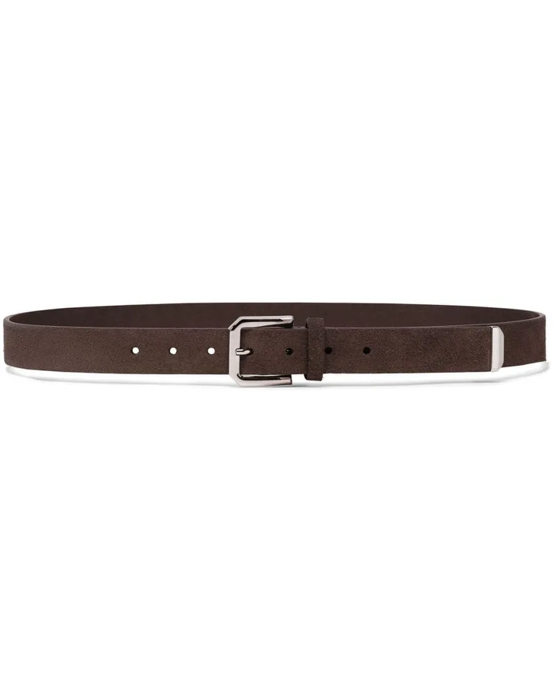 Brunello Cucinelli Klassischer Gürtel - Braun Braun