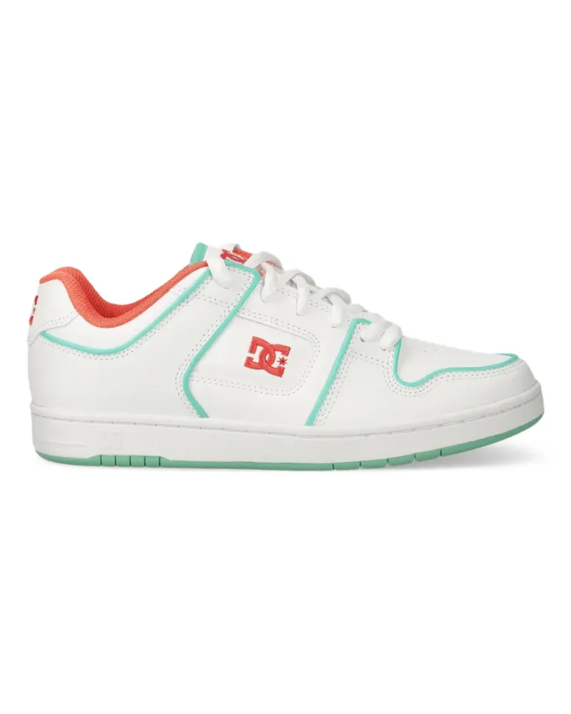 DC Shoes Manteca Sneakers mit Einsätzen und Logo-Patch - Weiß Weiß