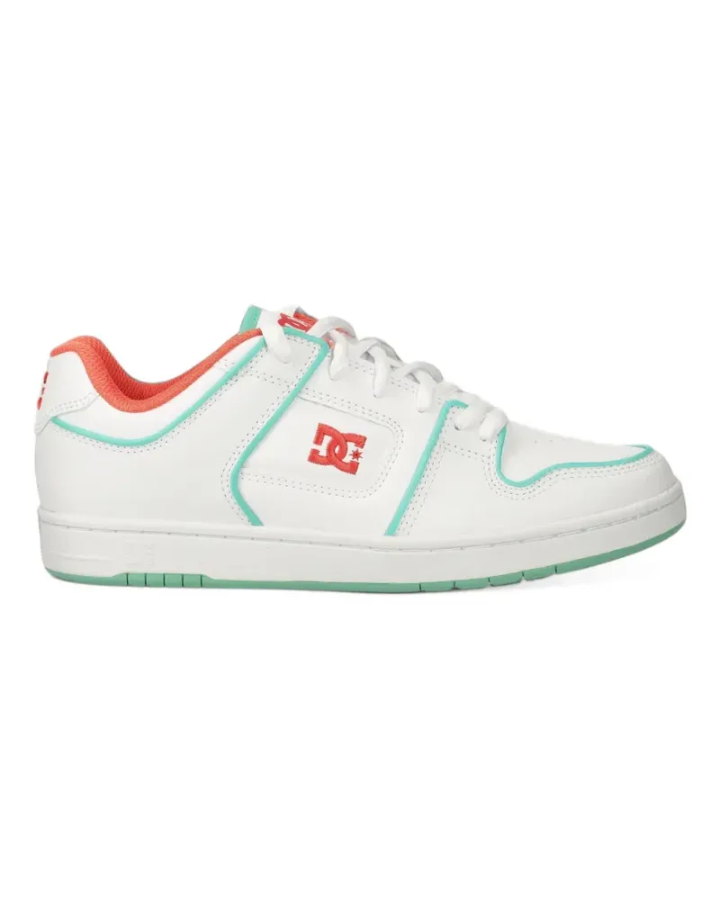 DC Shoes Manteca logo-patch panelled sneakers - Weiß Weiß