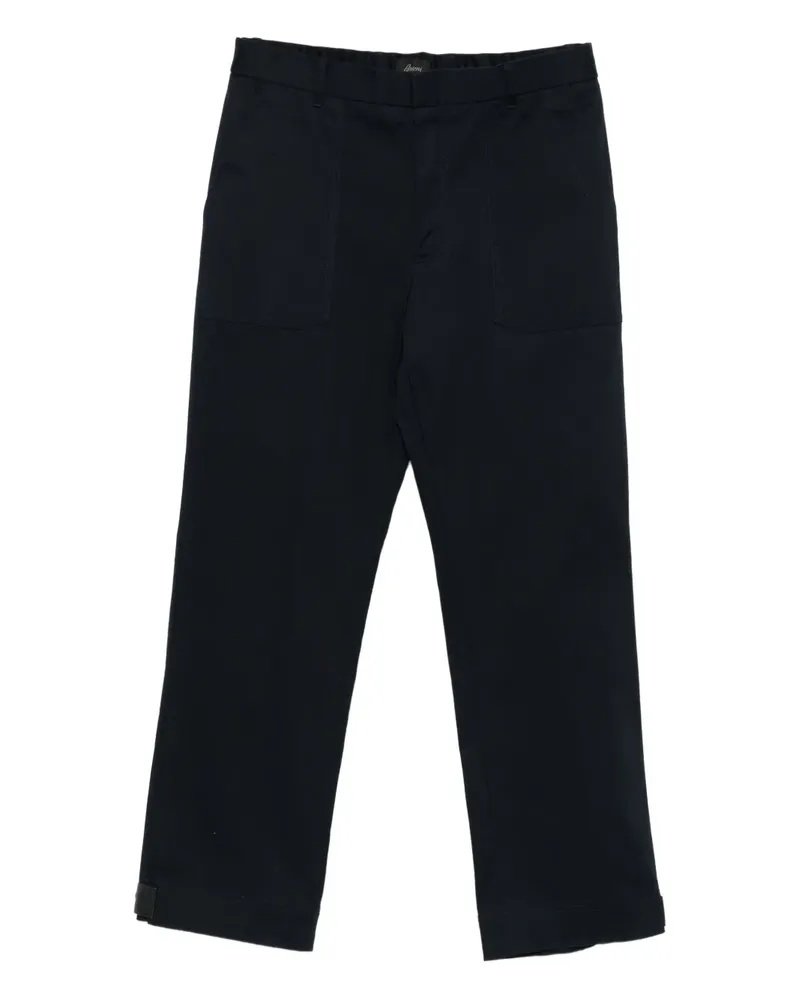 Brioni Hose mit aufgesetzten Taschen - Blau Blau