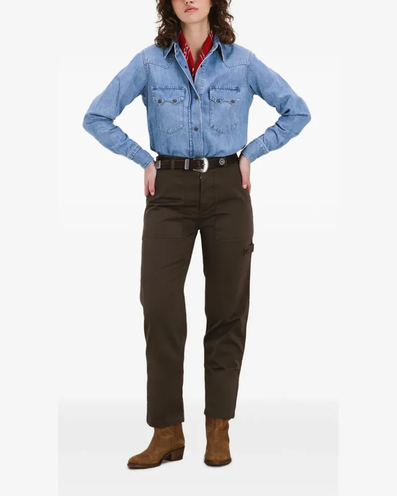 Fortela Fatigue Hose mit aufgesetzten Taschen - Braun Braun