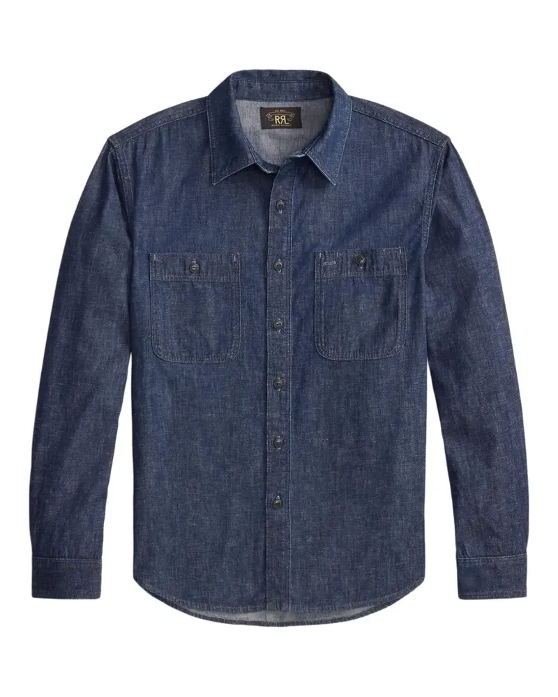 Ralph Lauren Klassisches Hemd - Blau Blau