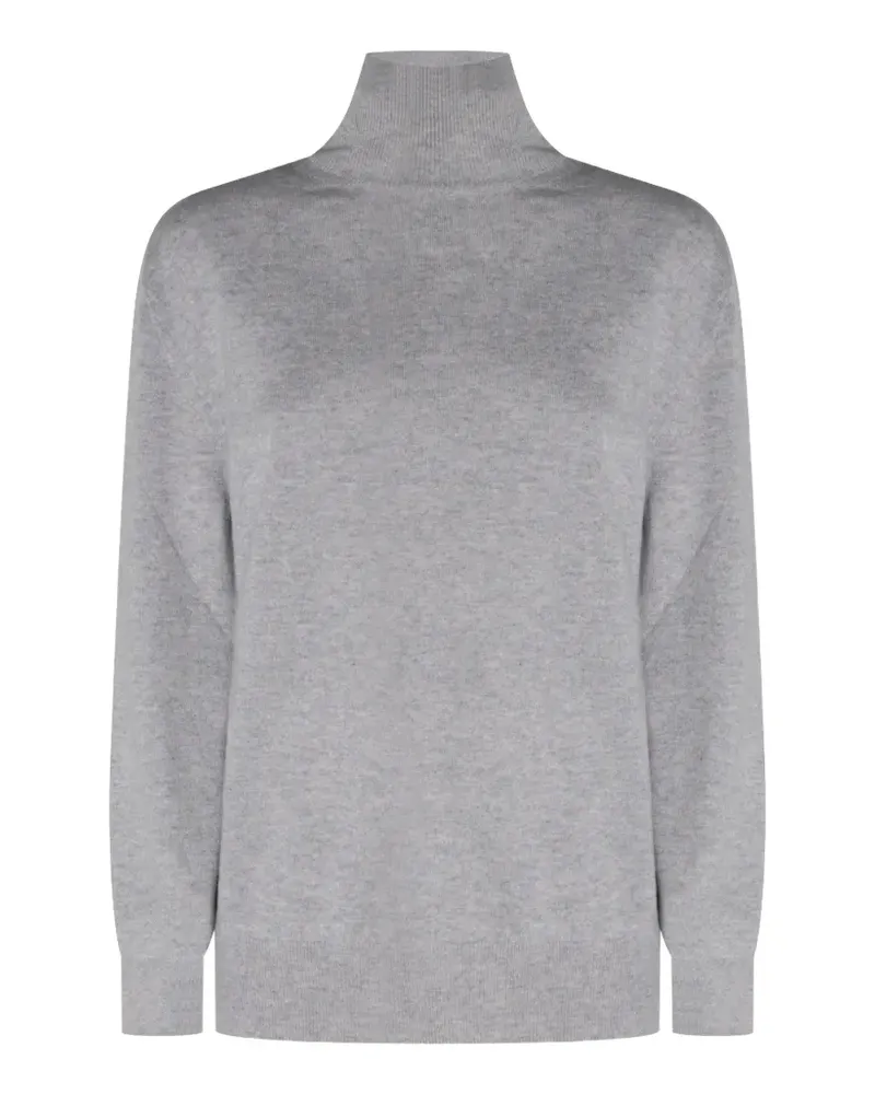 Malo high-neck sweater - Grau Grau