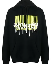 VTMNTS Hoodie mit Barcode-Print Schwarz