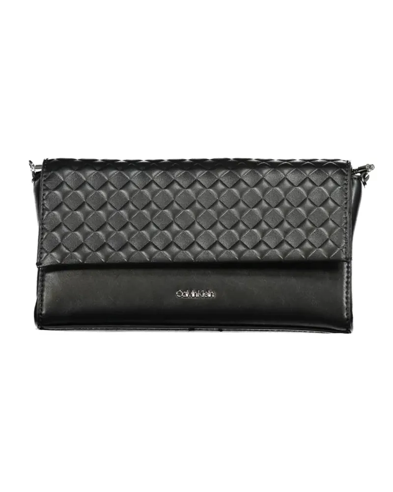 Calvin Klein quilted design shoulder bag - Schwarz Schwarz