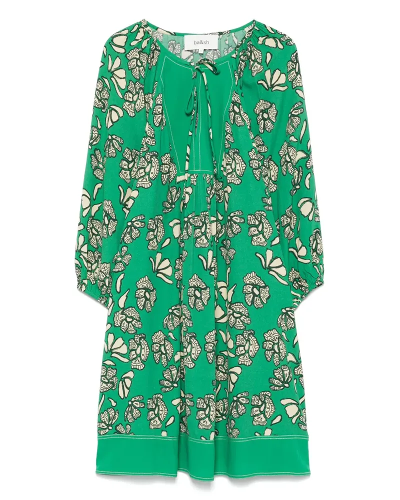 ba&sh Amy Midikleid - Grün Grün