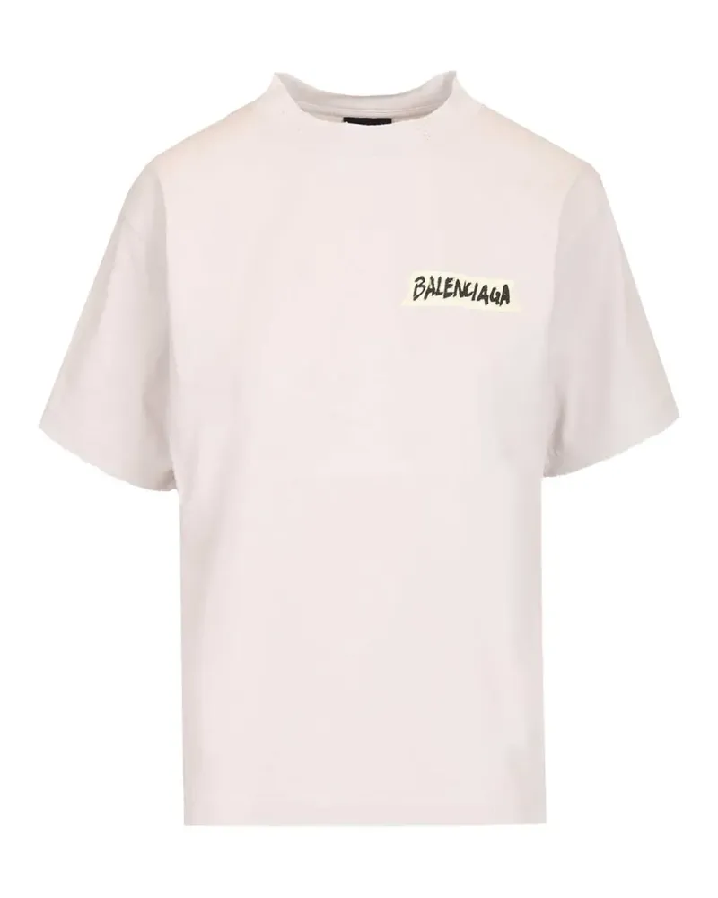 Balenciaga printed T-shirt - Weiß Weiß