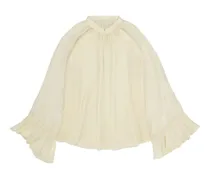 Ambre Seidenbluse - Nude