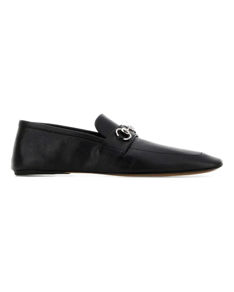 Gucci Loafer mit Horsebit-Spange - Schwarz Schwarz