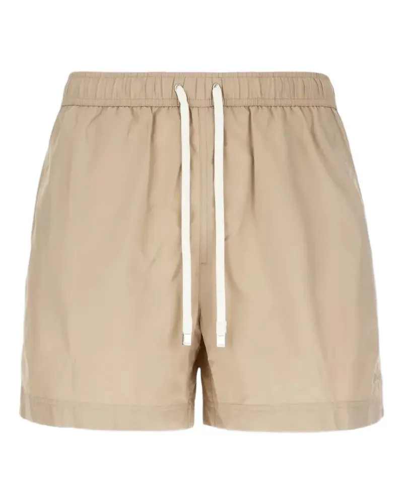Ermenegildo Zegna drawstring-waist swim shorts - Nude Nude