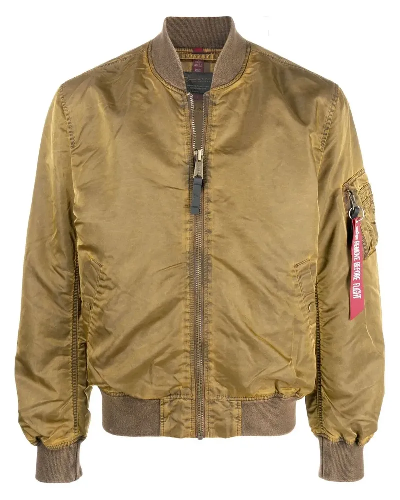 Alpha Industries Bomberjacke im Oversized-Look - Orange Orange