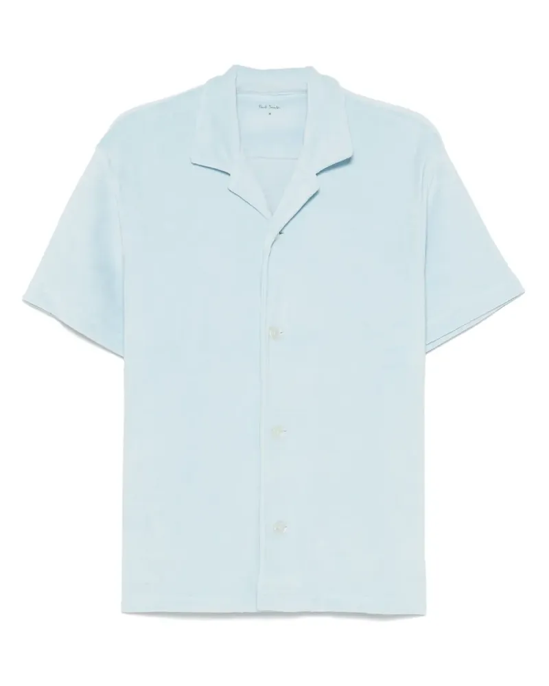 Paul Smith Hemd aus Frottee - Blau Blau
