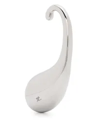 Courrèges Metallischer Ear Cuff Silber