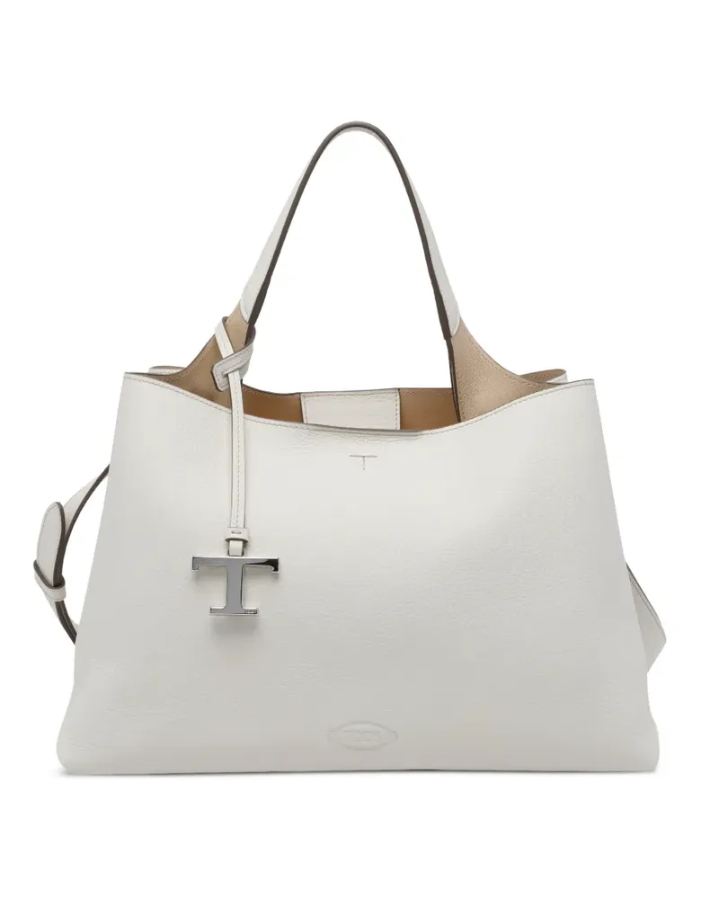 TOD'S Handtasche aus Leder - Weiß Weiß