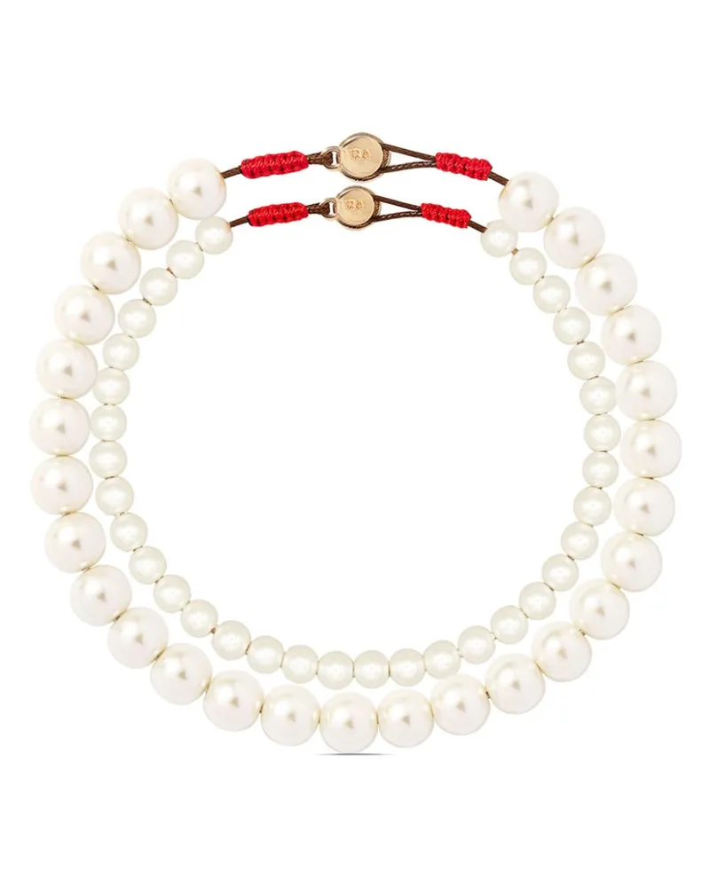 Roxanne Assoulin Princess Armbänder (2er-Set) - Weiß Weiß