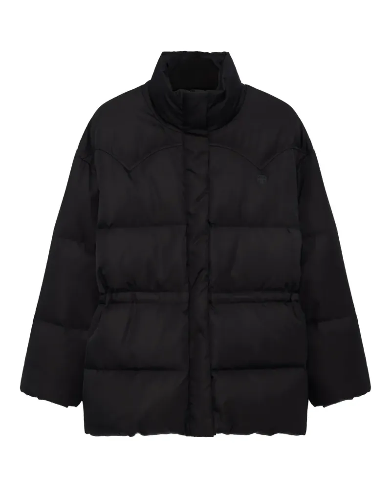 Anine Bing Lange Oslo Steppjacke - Schwarz Schwarz