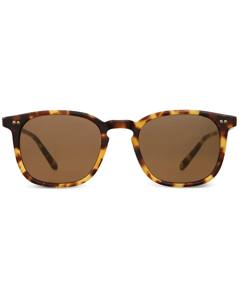 Garrett Leight Ruskin Sonnenbrille - Braun Braun