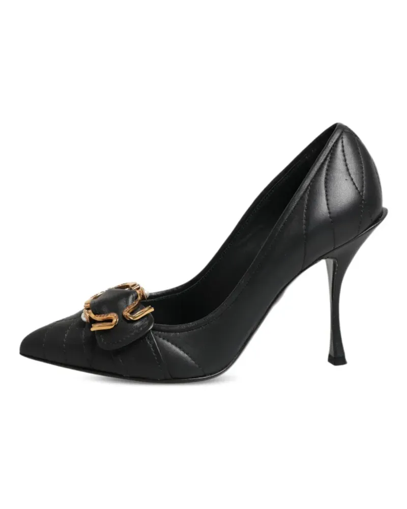 Dolce & Gabbana Devotion buckle-detail pumps - Schwarz Schwarz
