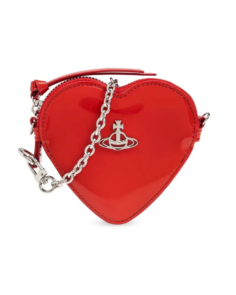 Vivienne Westwood New Heart crossbody bag Rot