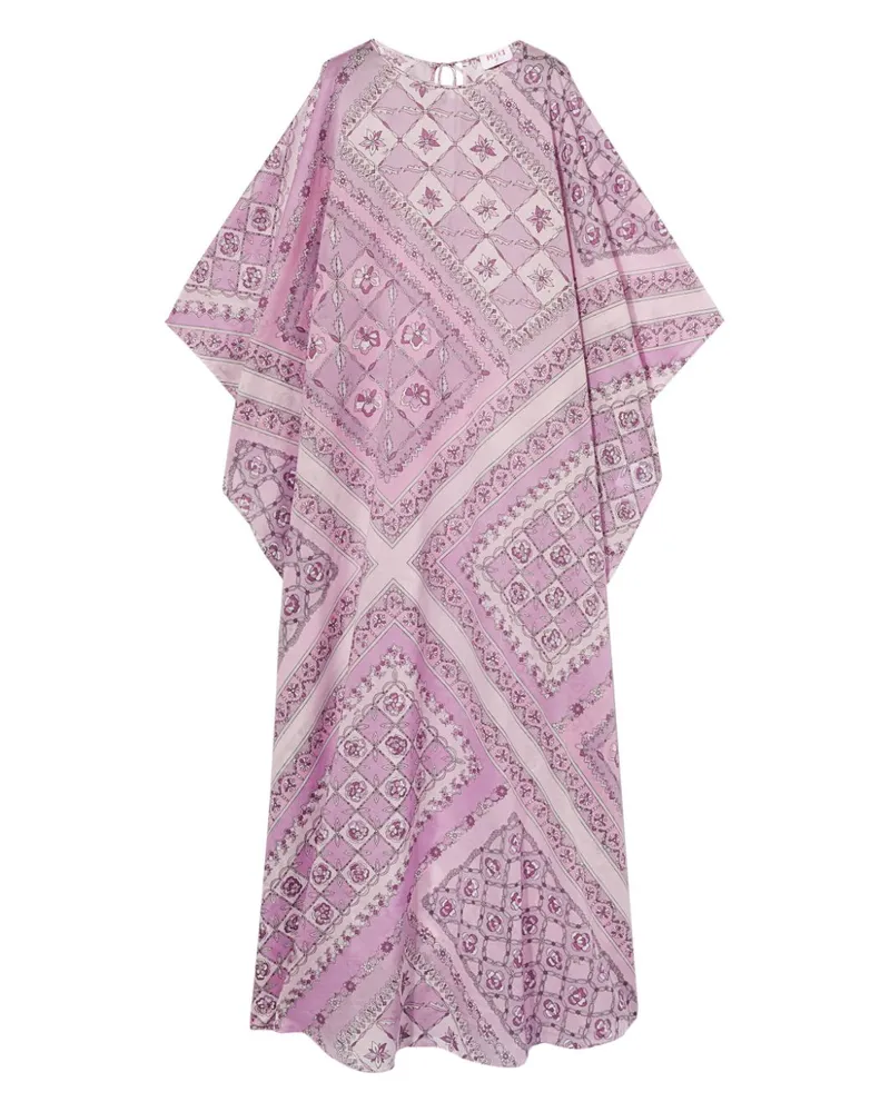 Emilio Pucci Kaftan mit Festa-Print - Rosa Rosa