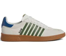 Boxer Sneakers aus Wildleder - Weiß