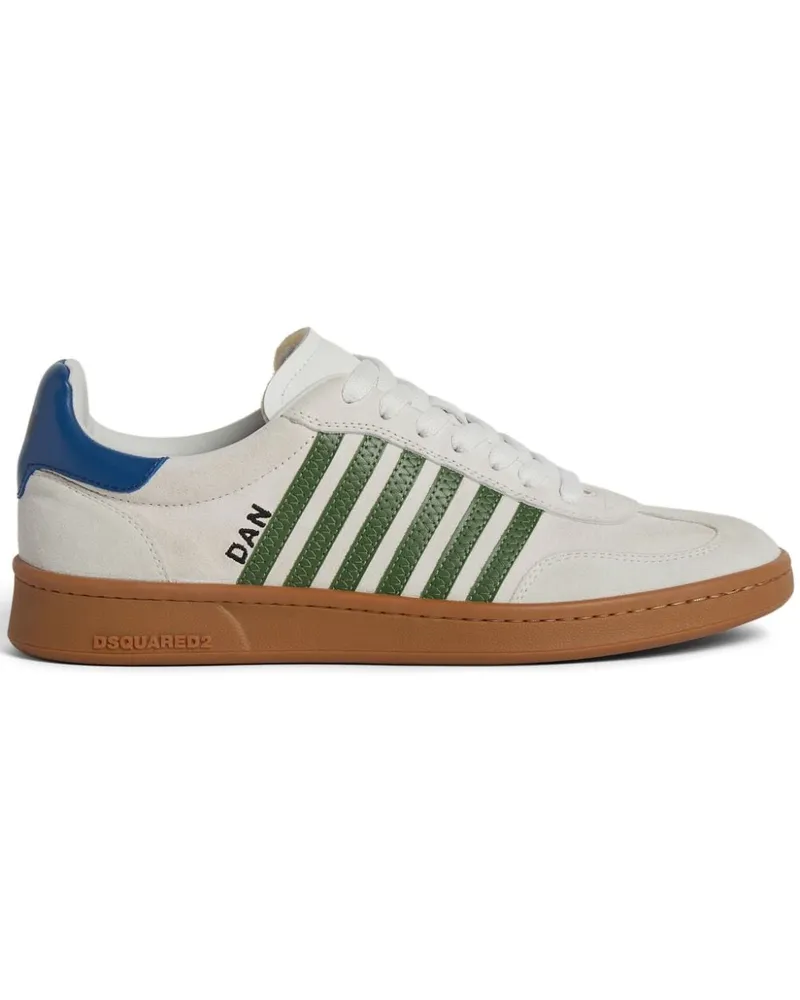 Dsquared2 Boxer Sneakers aus Wildleder - Weiß Weiß