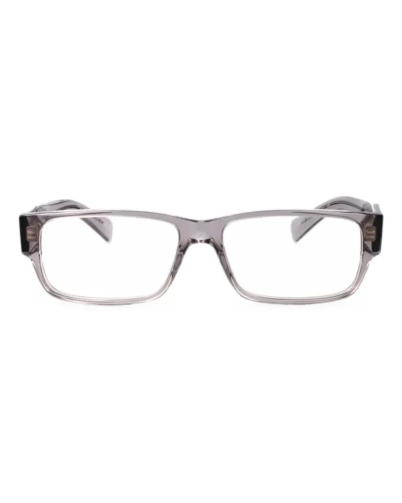Prada rectangle-frame glasses - Grau Grau