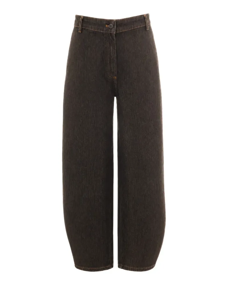 Sessùn contrast-stitch jeans - Braun Braun
