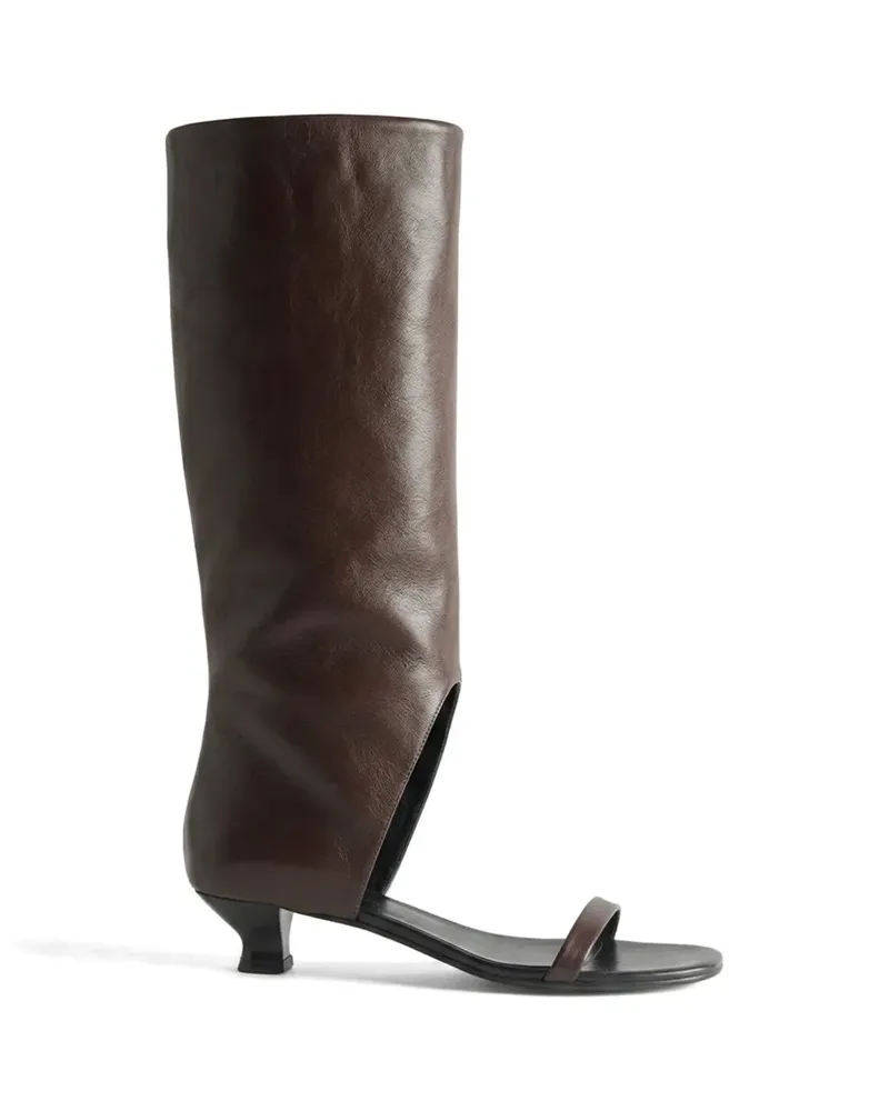 Paloma Wool Manuela open-toe knee-high sandals - Braun Braun