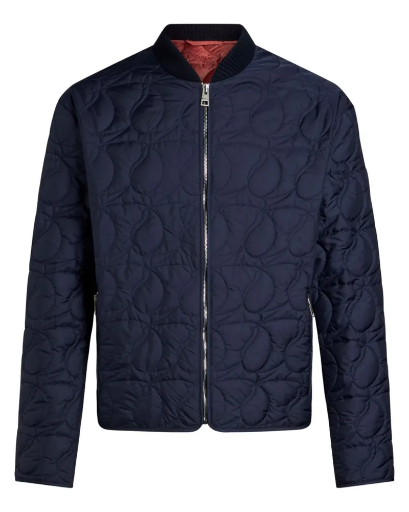 Etro Bomberjacke mit Paisleymuster - Blau Blau