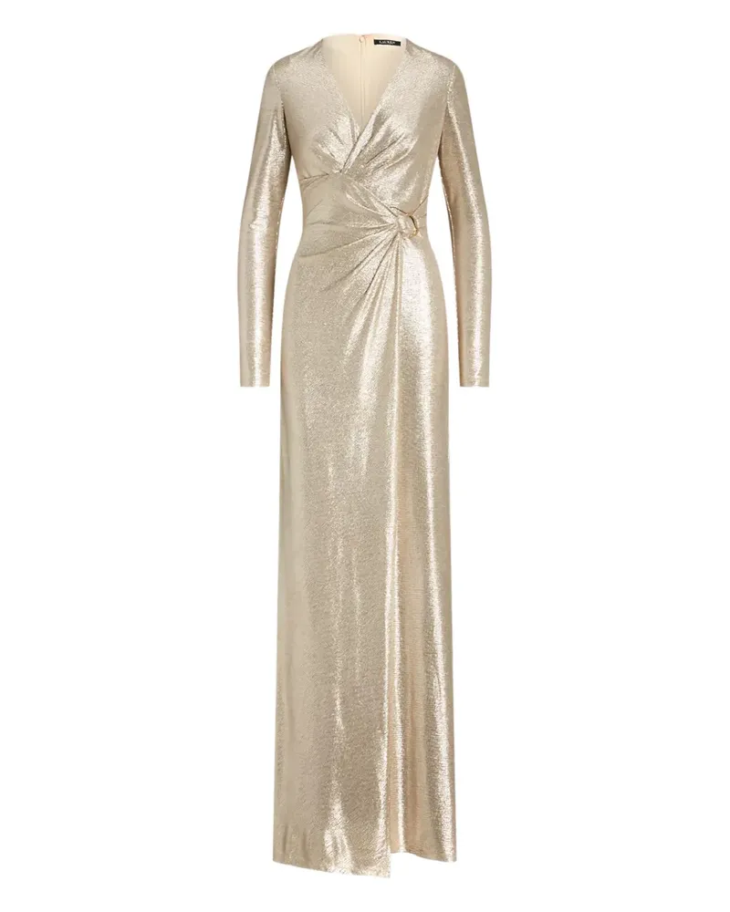 Ralph Lauren metallic maxi dress - Gold Gold