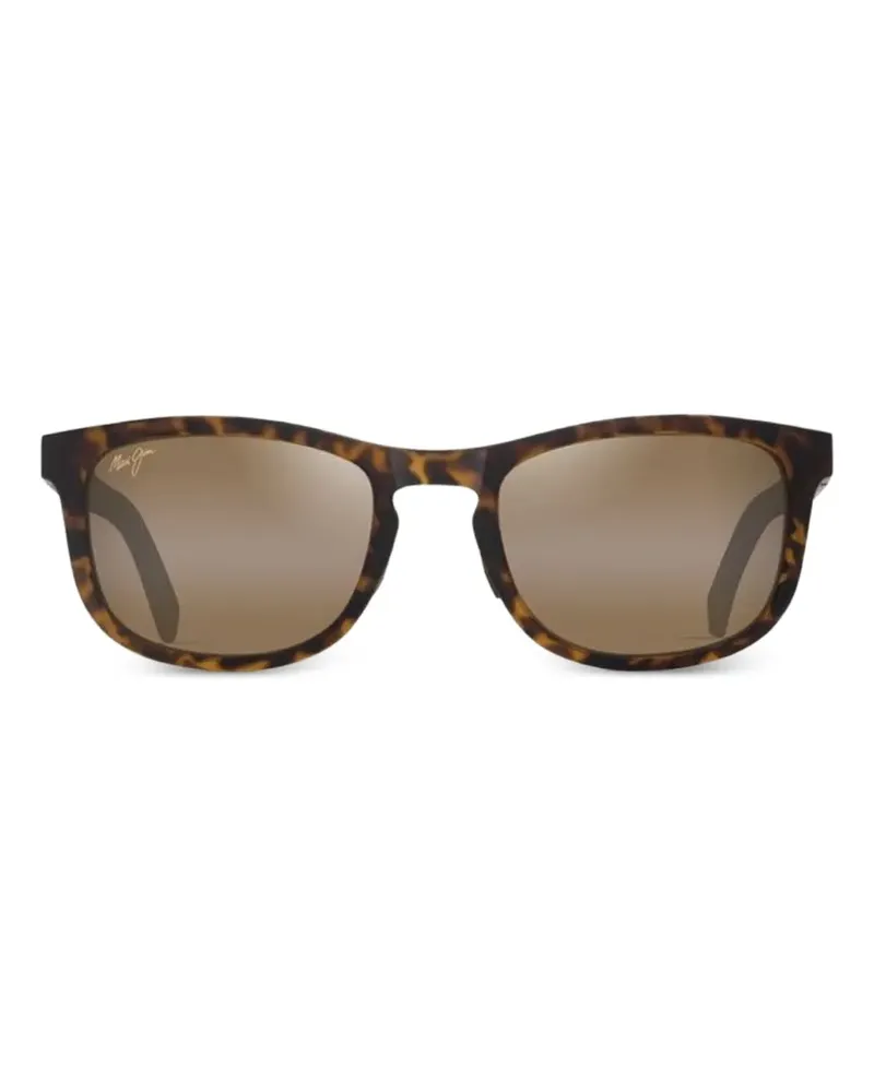 Maui Jim Aliali AF square-frame sunglasses - Braun Braun