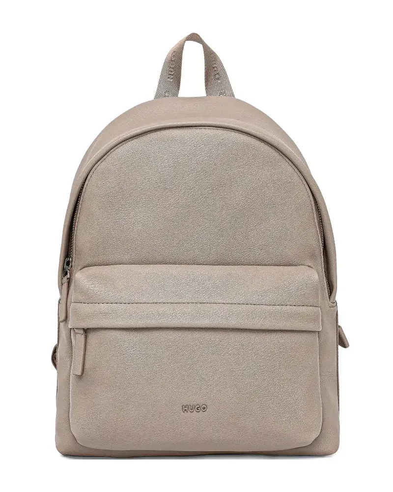 HUGO BOSS Rucksack mit Reißverschluss - Nude Nude